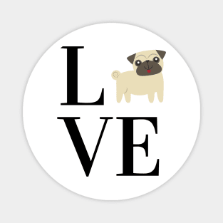 PUG LOVE Magnet